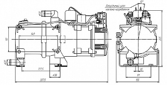 БИНАР-10D (дизель) 12В + пульт ПУ-28